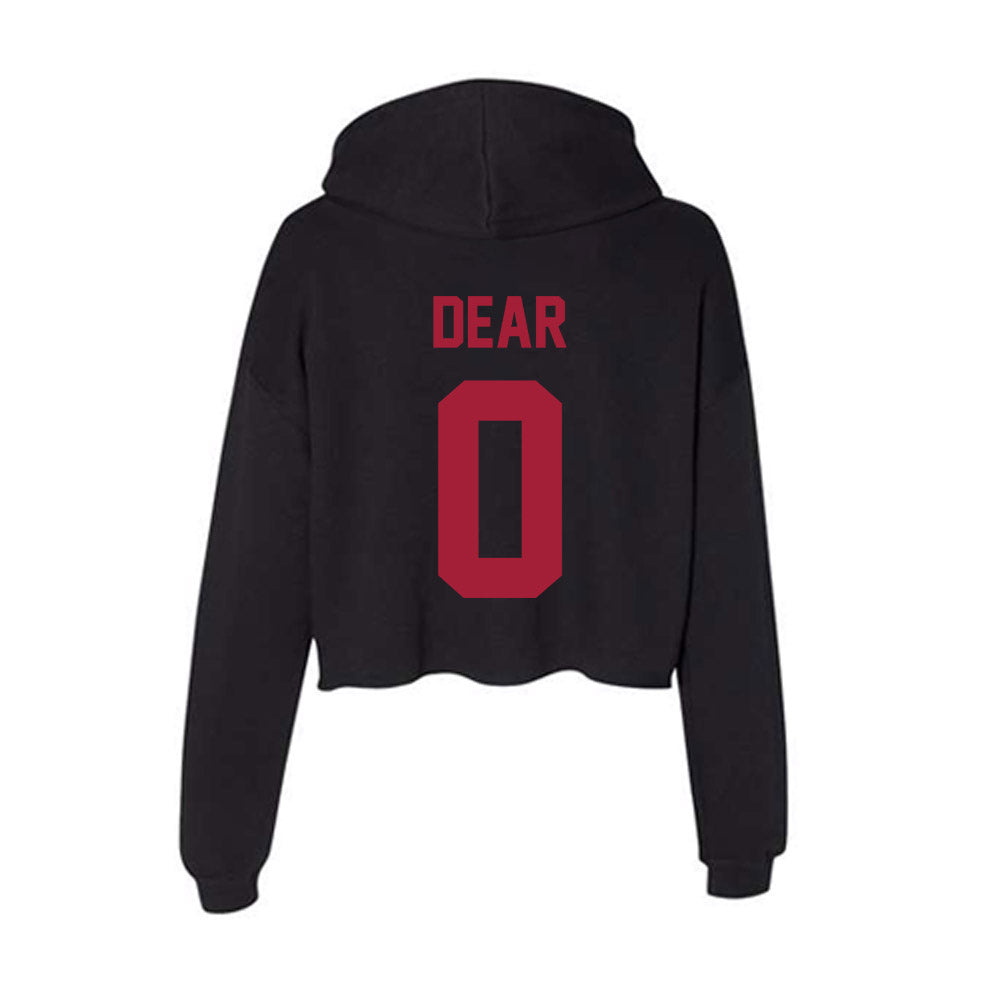 Alabama - NCAA Football : AK Dear - Women's Crop Fleece Hoodie