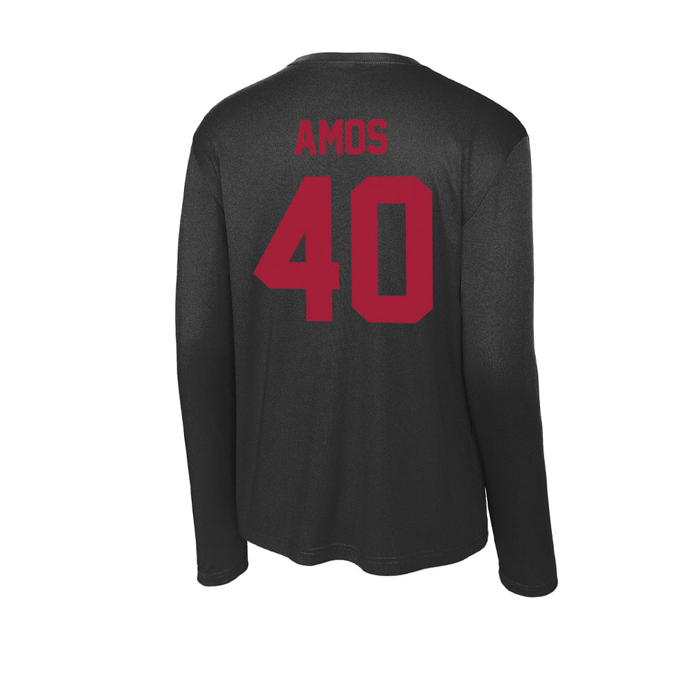 Alabama - Football Alumni : Giles Amos - Activewear Long Sleeve T-Shirt Style001