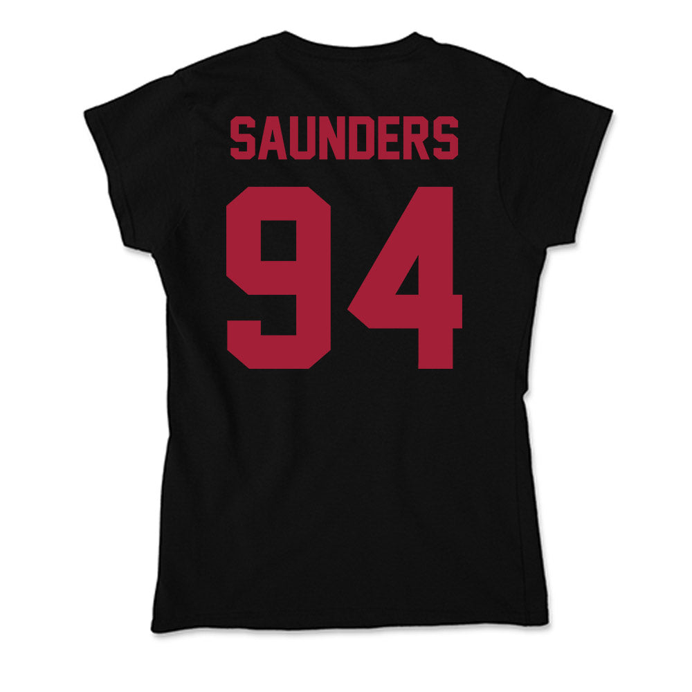 Alabama - Football Alumni : Keith Saunders - Soft Style Women‚Äôs T-Shirt