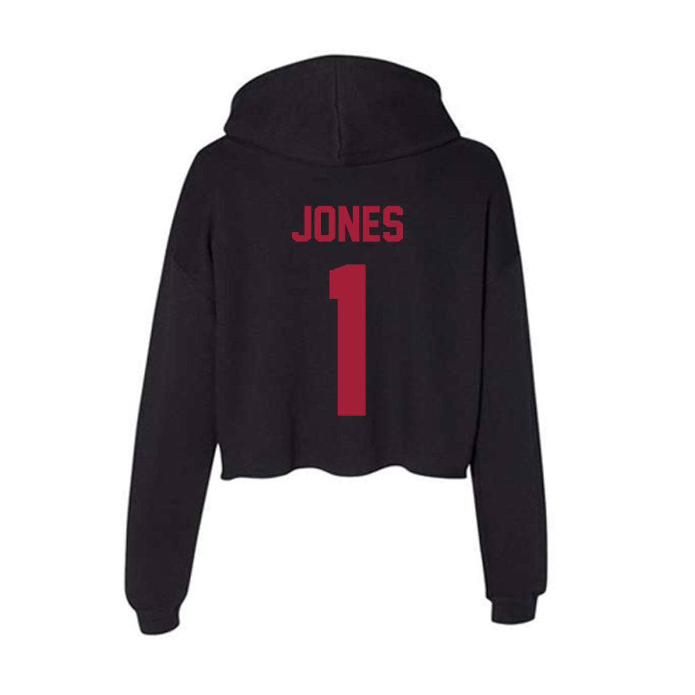 Alabama - Men's Basketball Alumni : Herbert Jones - Women's Crop Fleece Hoodie