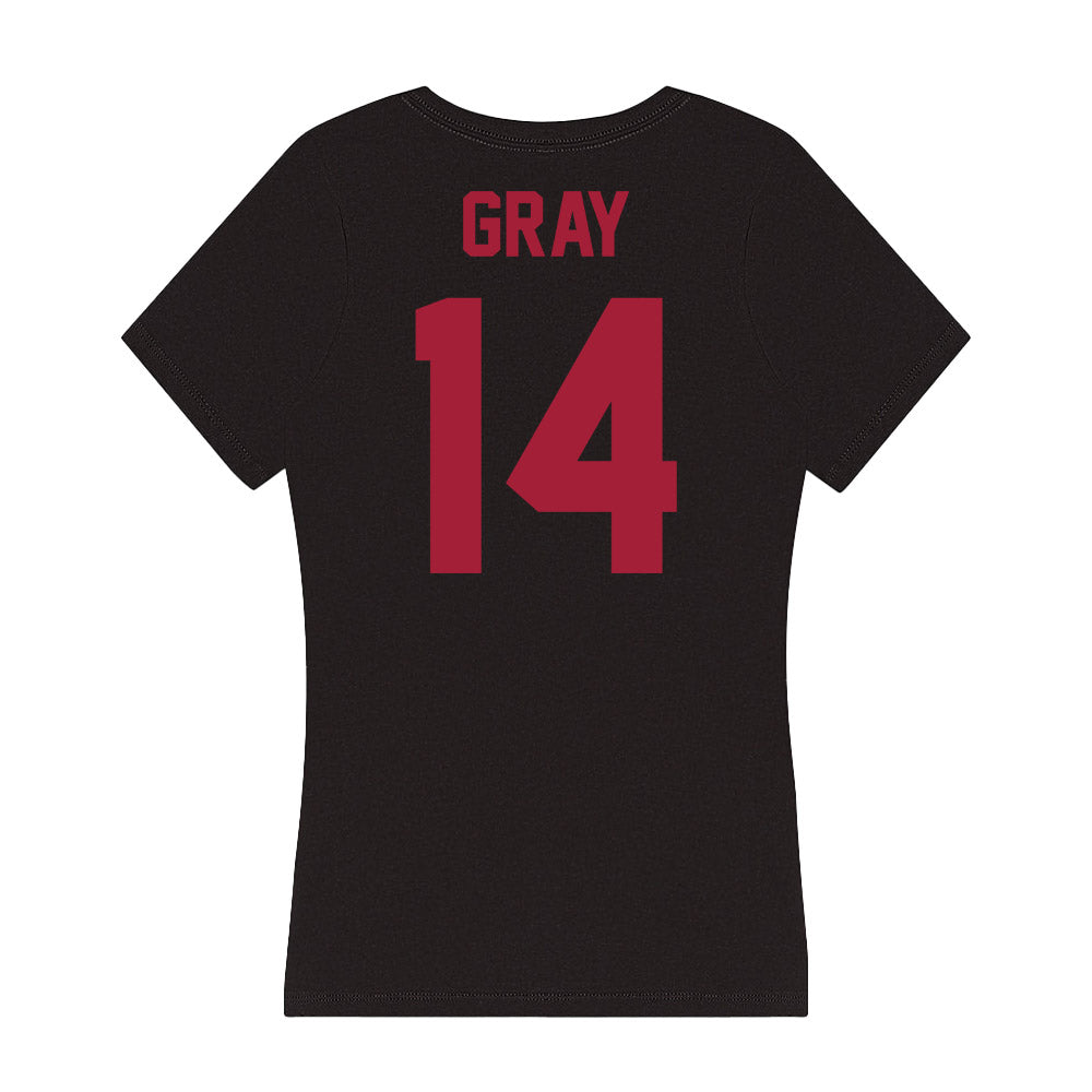Alabama - Football Alumni : Alan Gray - Women's V-Neck T-Shirt