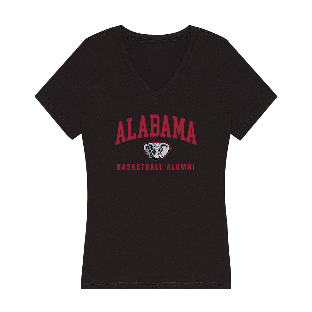 Alabama - Men's Basketball Alumni : Chuck Davis - Women's V-Neck T-Shirt