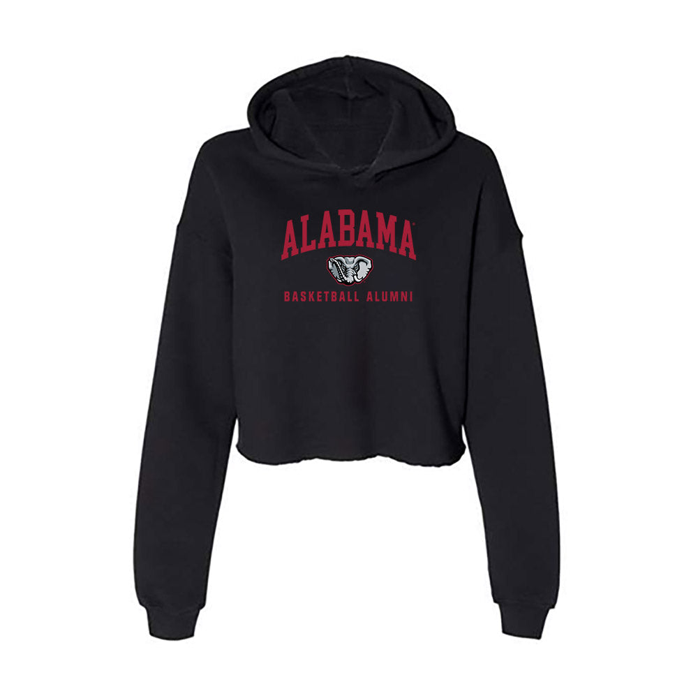 Alabama - Men's Basketball Alumni : Chuck Davis - Women's Crop Fleece Hoodie