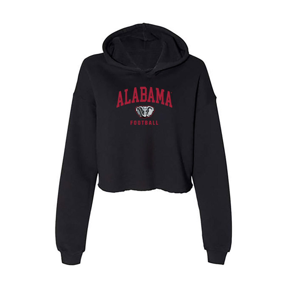 Alabama - Football Alumni : Robert Saucier - Women's Crop Fleece Hoodie