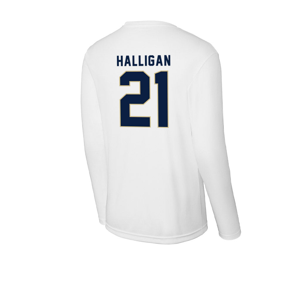 Akron - NCAA Men's Basketball : Zachary Halligan - Activewear Long Sleeve T-Shirt