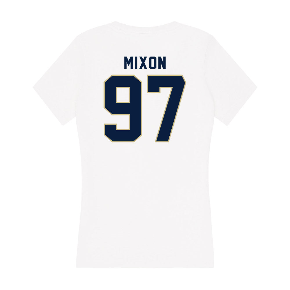 Akron - NCAA Football : Jon'Trell Mixon - Women's V-Neck T-Shirt