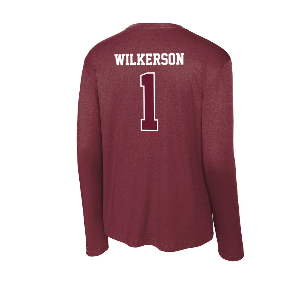 AAMU - NCAA Women's Basketball : Mailyn Wilkerson - Activewear Long Sleeve T-Shirt Style001