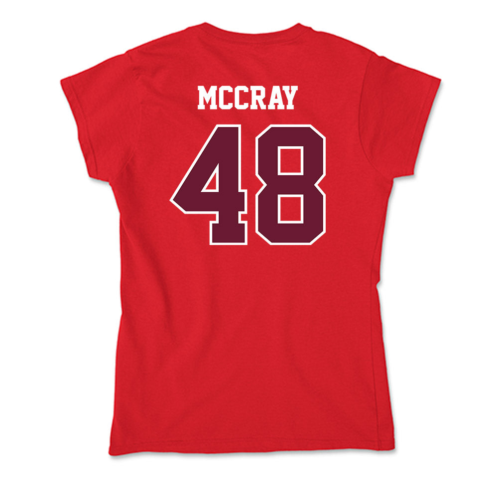 AAMU - NCAA Football : Elijah McCray - Soft Style Women‚Äôs T-Shirt