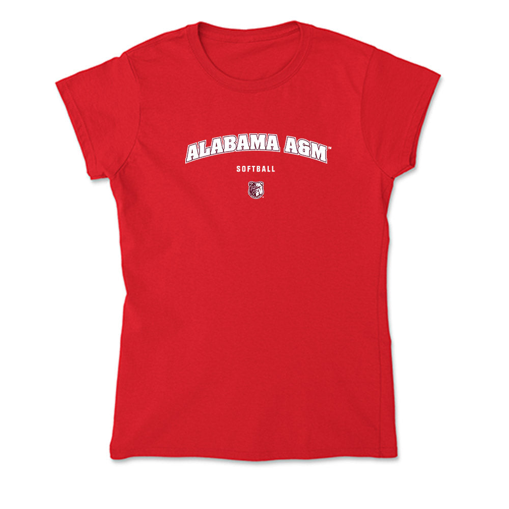 AAMU - NCAA Softball : Zahria Jones - Soft Style Women‚Äôs T-Shirt