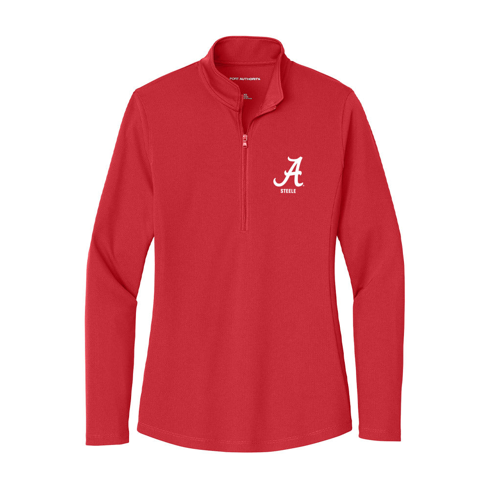 Alabama - NCAA Baseball : Peyton Steele - Women's Lightweight Quarter Zip Jacket
