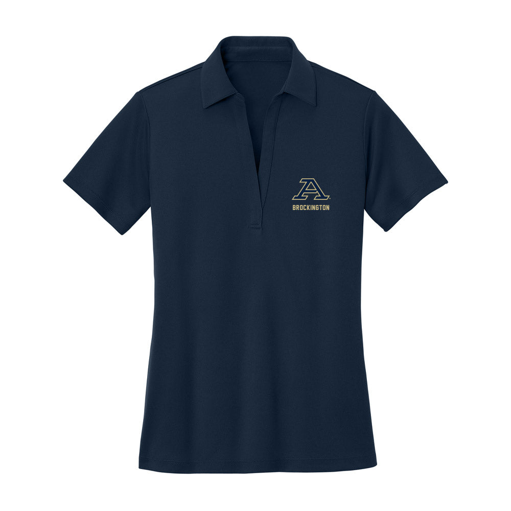 Akron - NCAA Football : Zy Brockington - Women's Activewear Polo Shirt