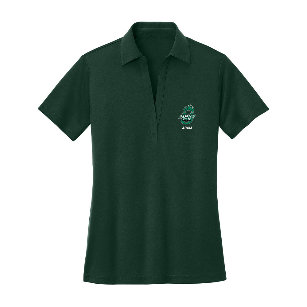 Adams State - NCAA Men's Swimming & Diving : Jonathon Adam - Women's Activewear Polo Shirt