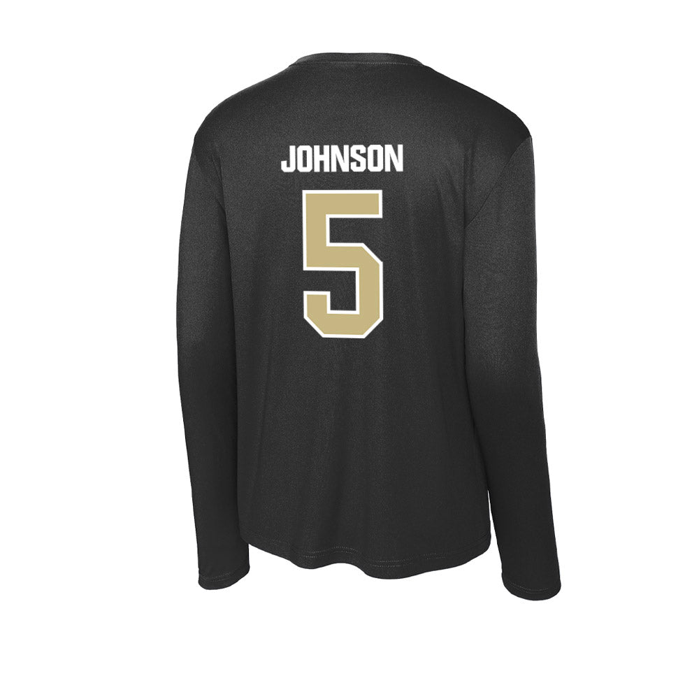 Akron - NCAA Men's Basketball : Tavari Johnson - Activewear Long Sleeve T-Shirt Style001
