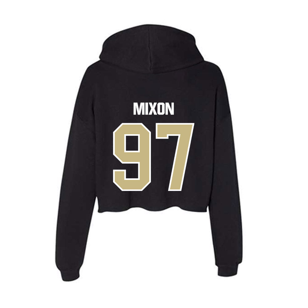 Akron - NCAA Football : Jon'Trell Mixon - Women's Crop Fleece Hoodie Style001