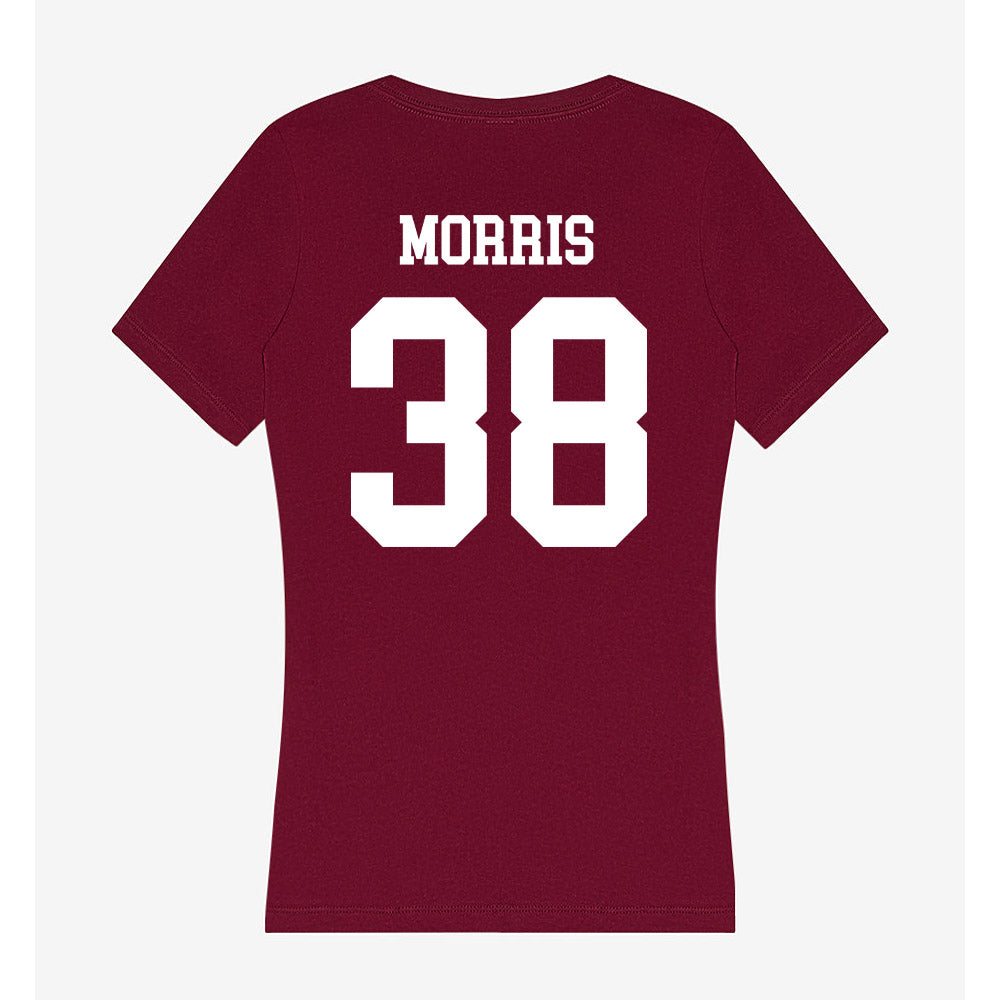 AAMU - NCAA Baseball : Charles Morris - Women's V-Neck T-Shirt Style001