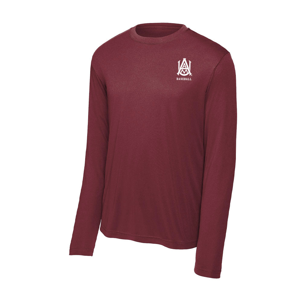AAMU - NCAA Baseball : Charles Morris - Activewear Long Sleeve T-Shirt Style001