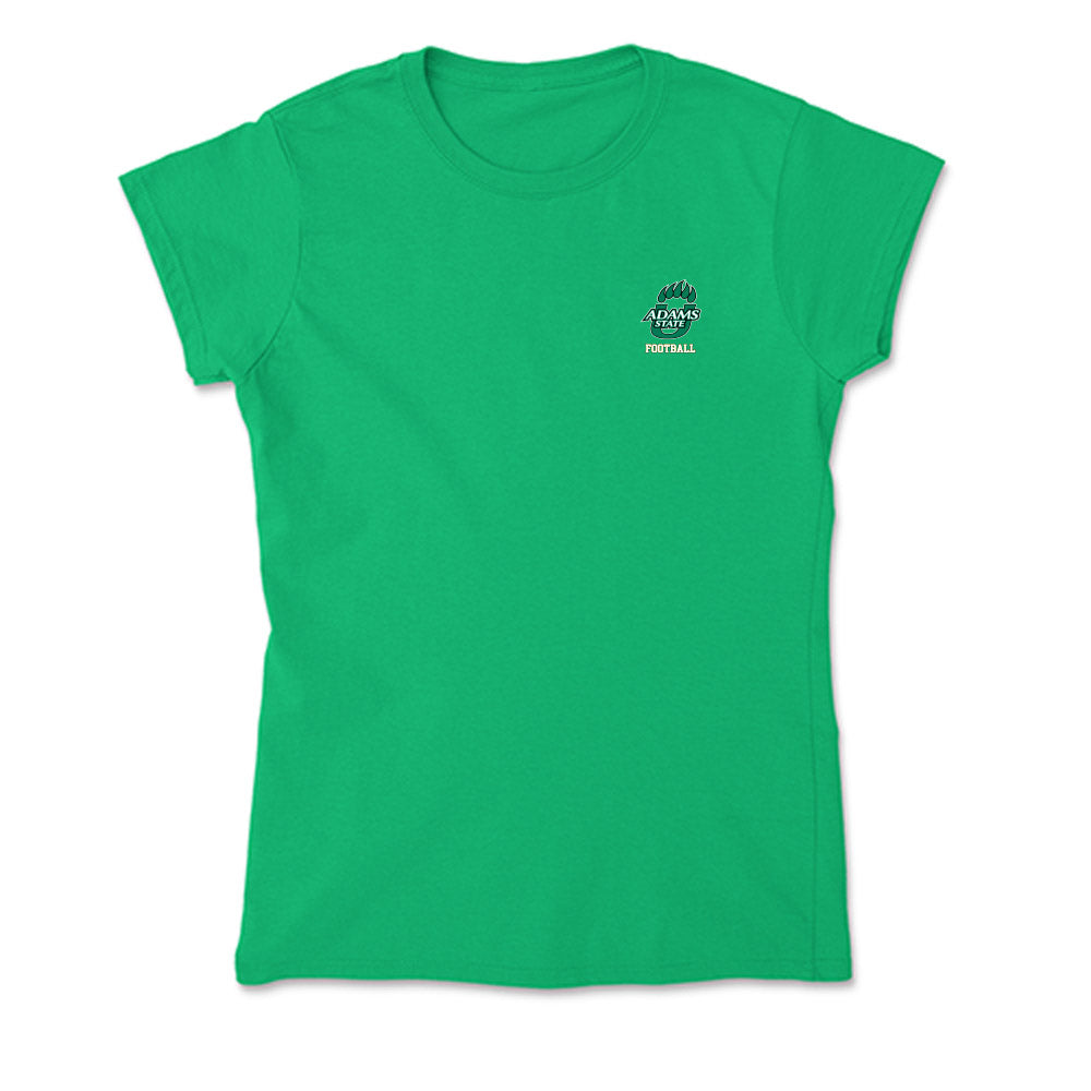 Adams State - NCAA Football : Logan Mogg - Soft Style Women‚Äôs T-Shirt