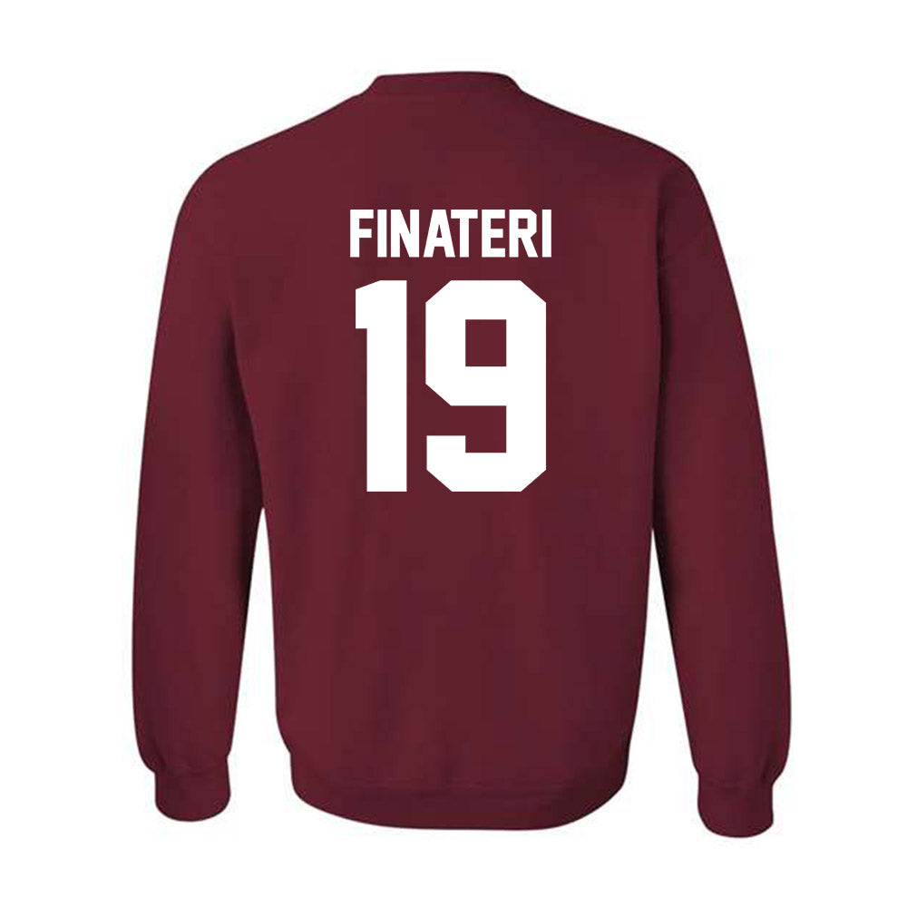 Alabama - NCAA Baseball : Aeden Finateri - NCAA¬Æ Replica Shersey Crewneck Sweatshirt Style003