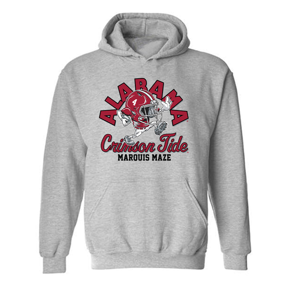 Alabama - Football Alumni : Marquis Maze - Hooded Sweatshirt Fashion Shersey Style001