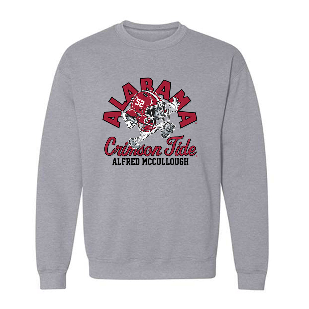 Alabama - Football Alumni : Alfred McCullough - Crewneck Sweatshirt Style001
