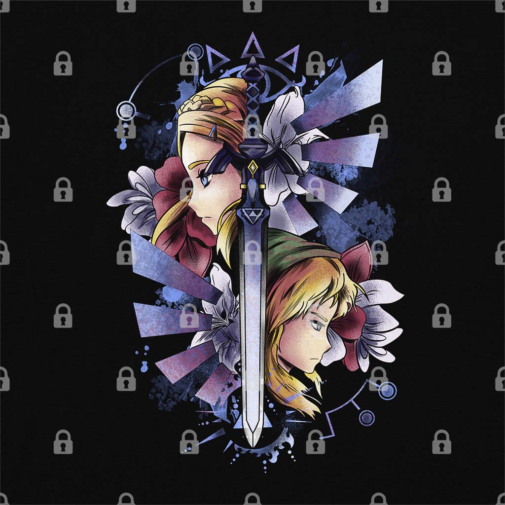 Princess and Knight T-Shirt Hoodie, Sweatshirt | CiraTrend.com (Image 1)