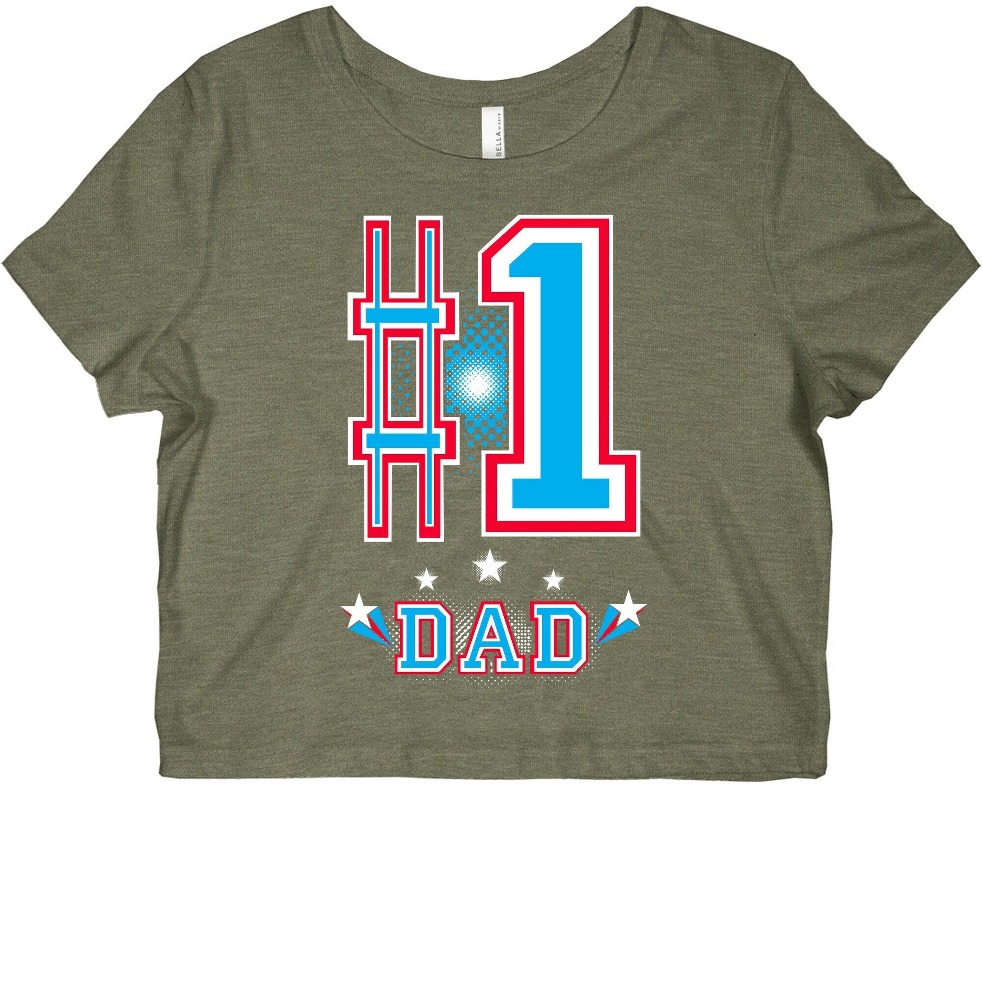 #1 DAD Graphic Baby Tee