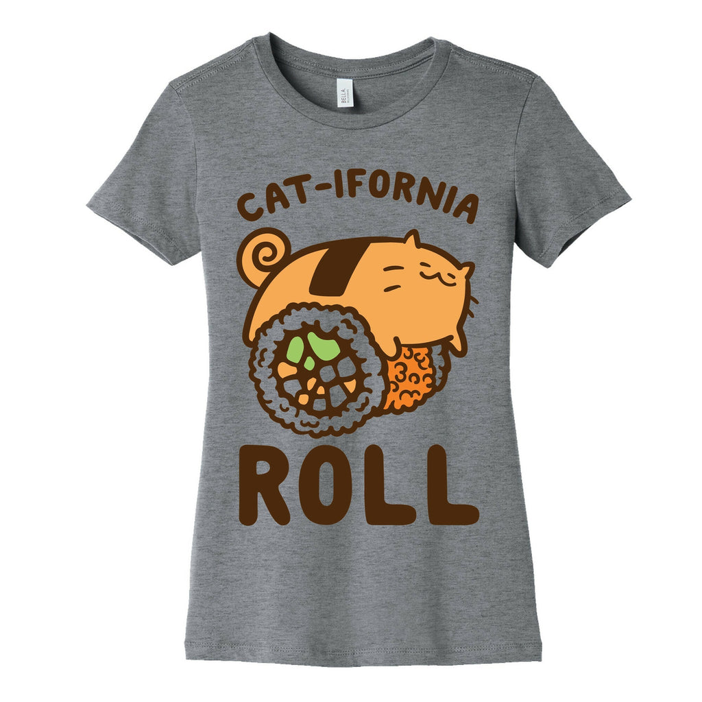 California Cat Roll Women's Cotton Tee