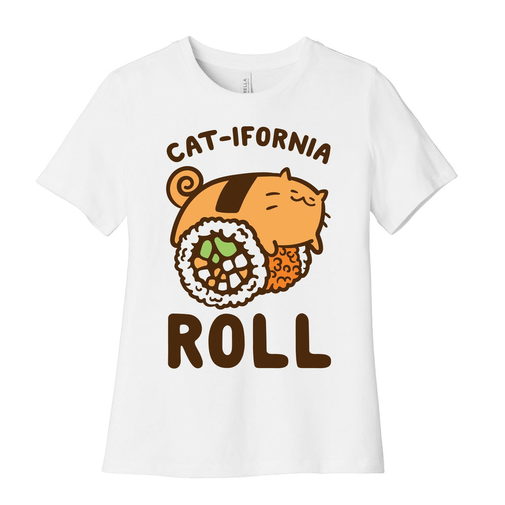 California Cat Roll Women's Cotton Tee