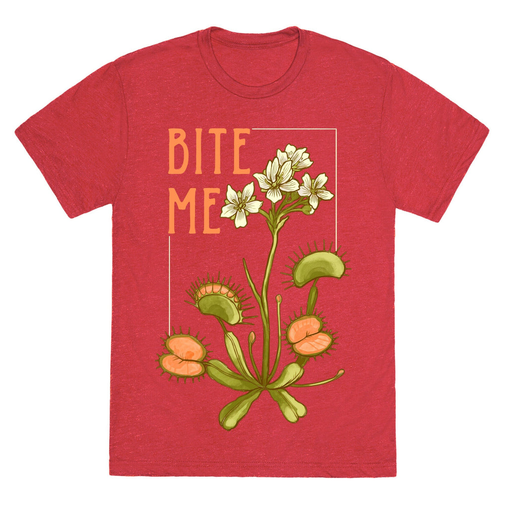 Bite Me Venus Flytrap Unisex Triblend Tee Style001