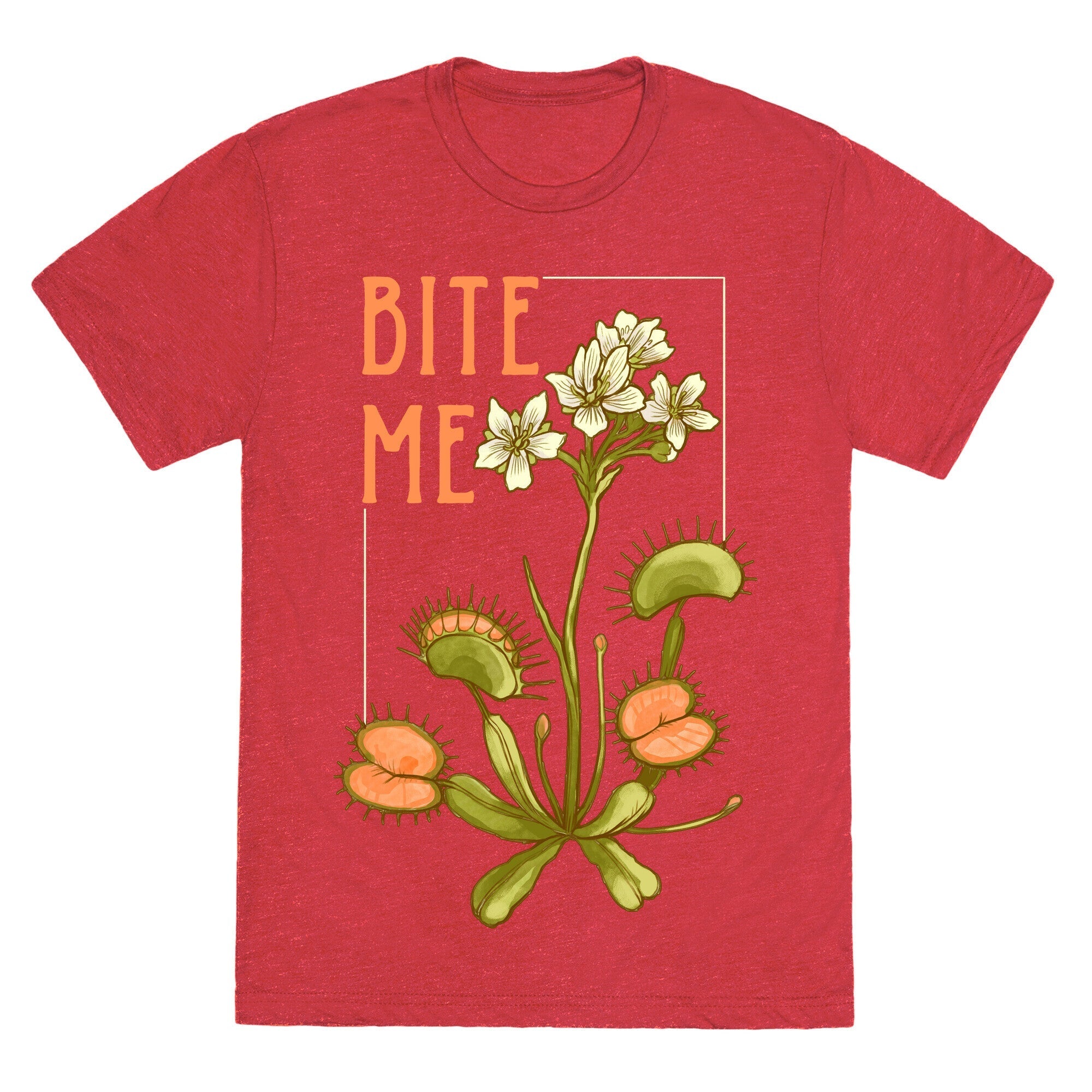 Bite Me Venus Flytrap Unisex Triblend Tee Style001