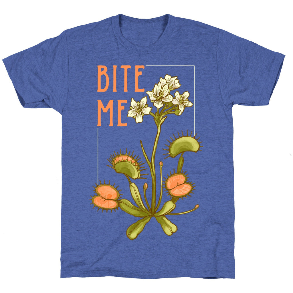 Bite Me Venus Flytrap Unisex Triblend Tee Style001