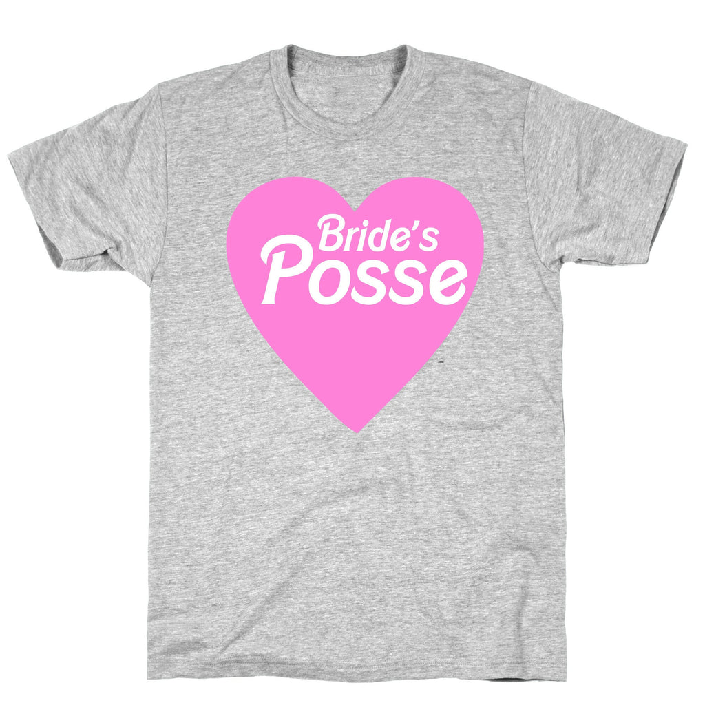 Bride's Posse Heart T-Shirt
