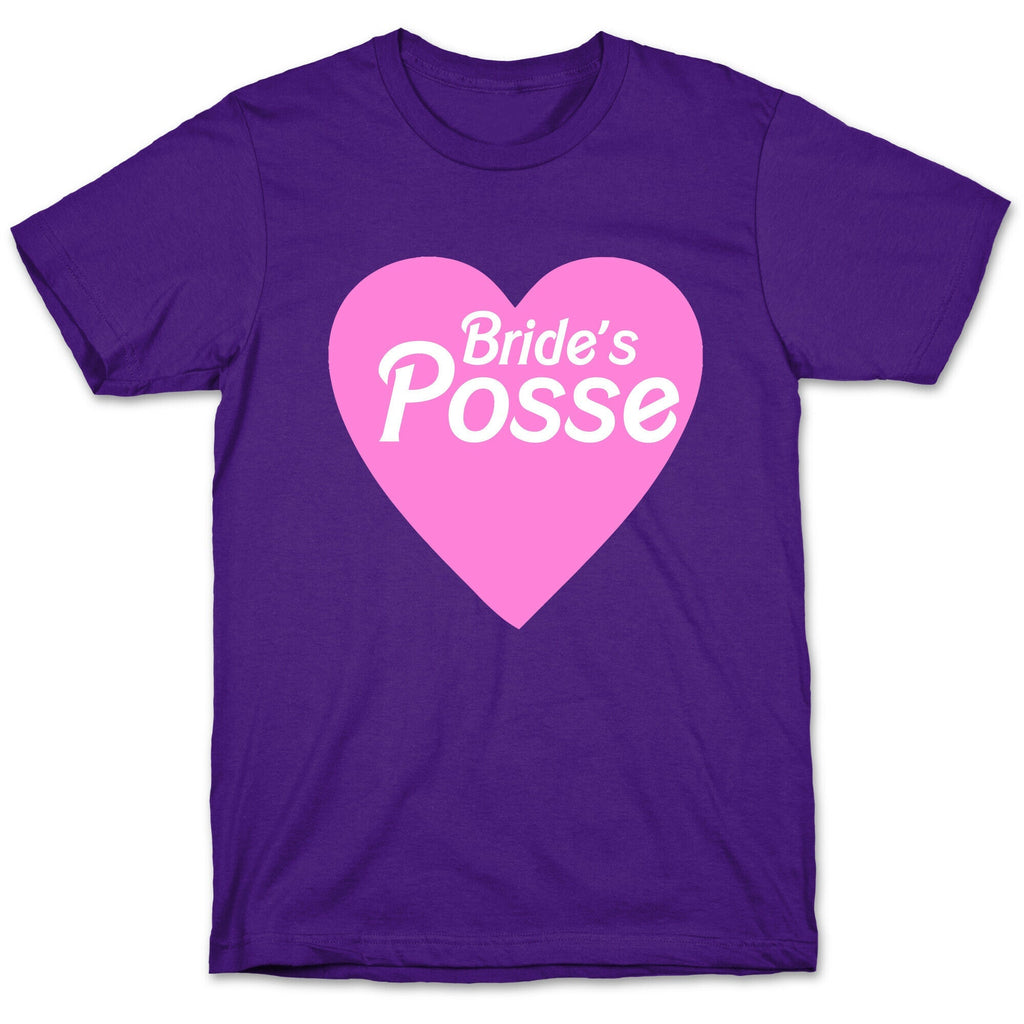 Bride's Posse Heart T-Shirt