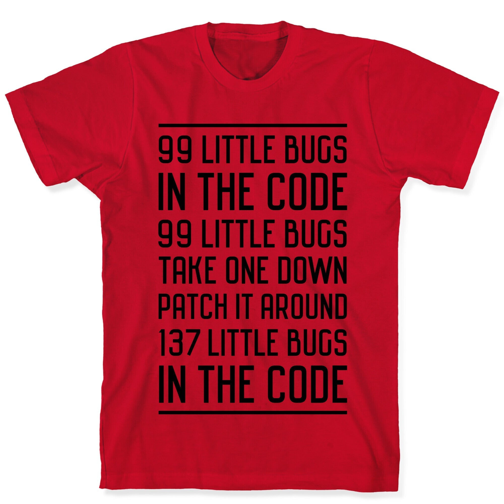 99 Little Bugs in the Code T-Shirt