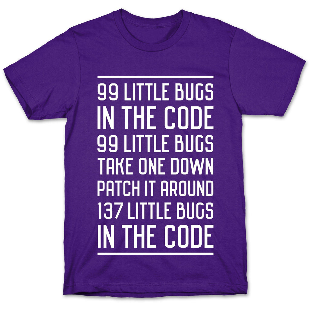 99 Little Bugs in the Code T-Shirt Style001