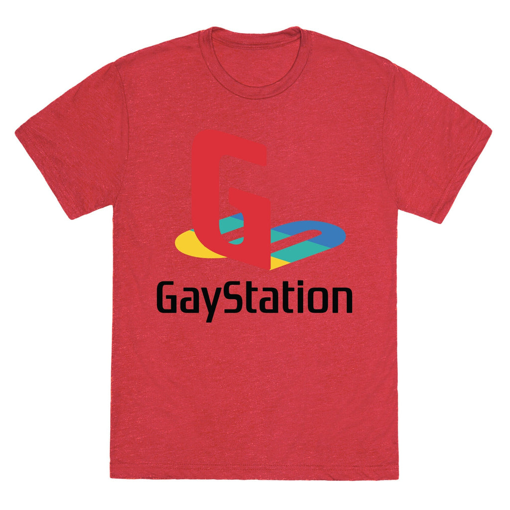Gay Station  Unisex Triblend Tee