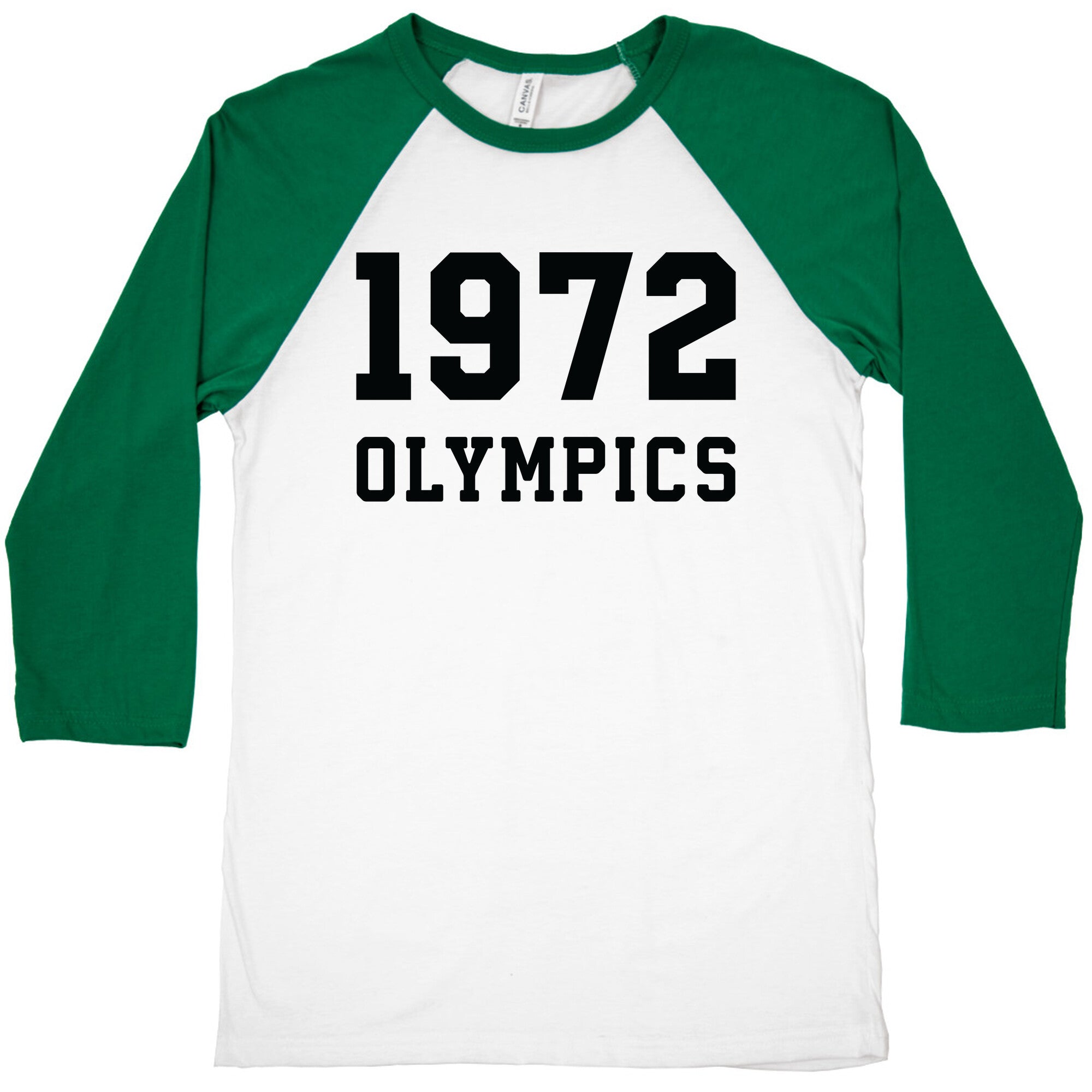 1972 Olympics Baseball Tee