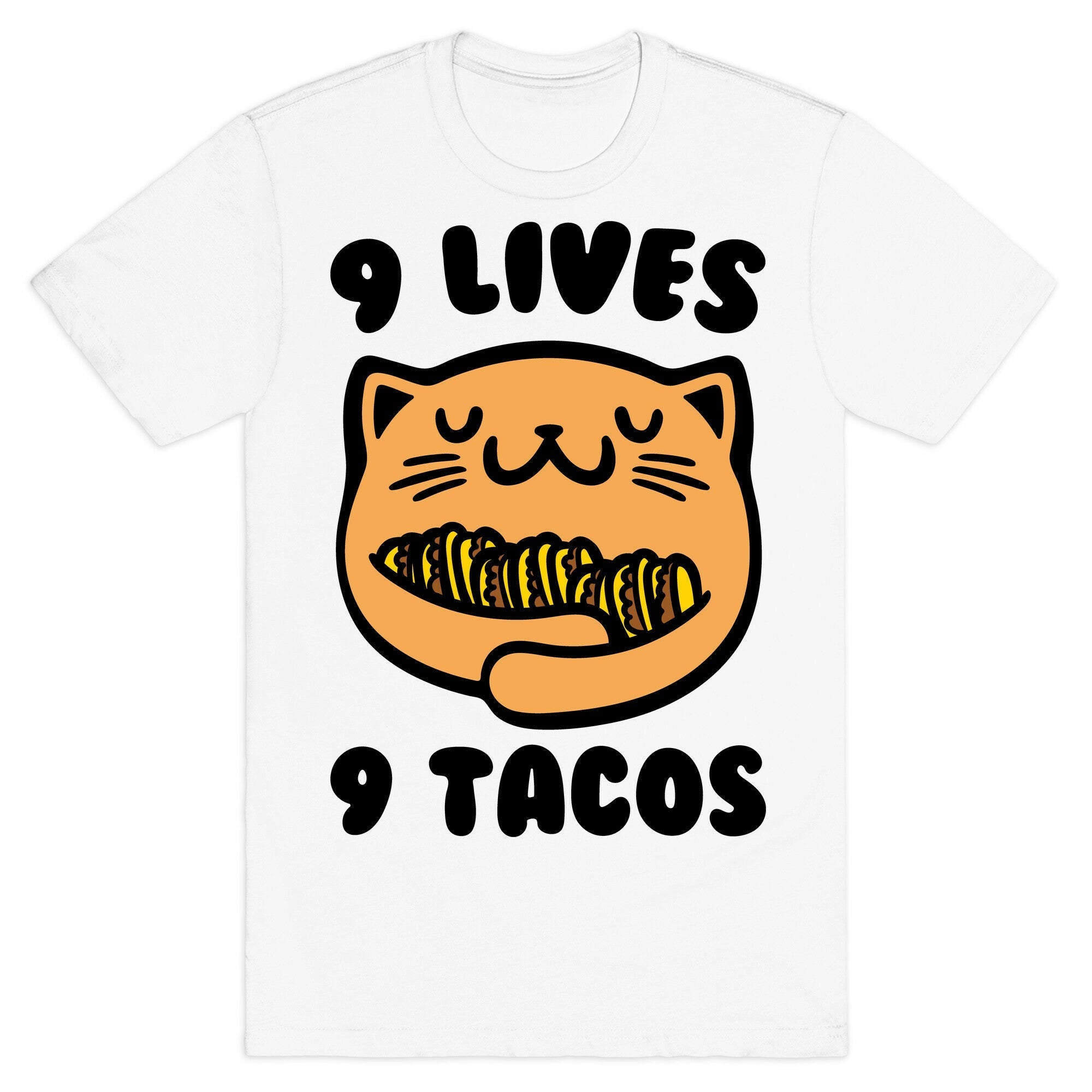 9 Lives 9 Tacos T-Shirt