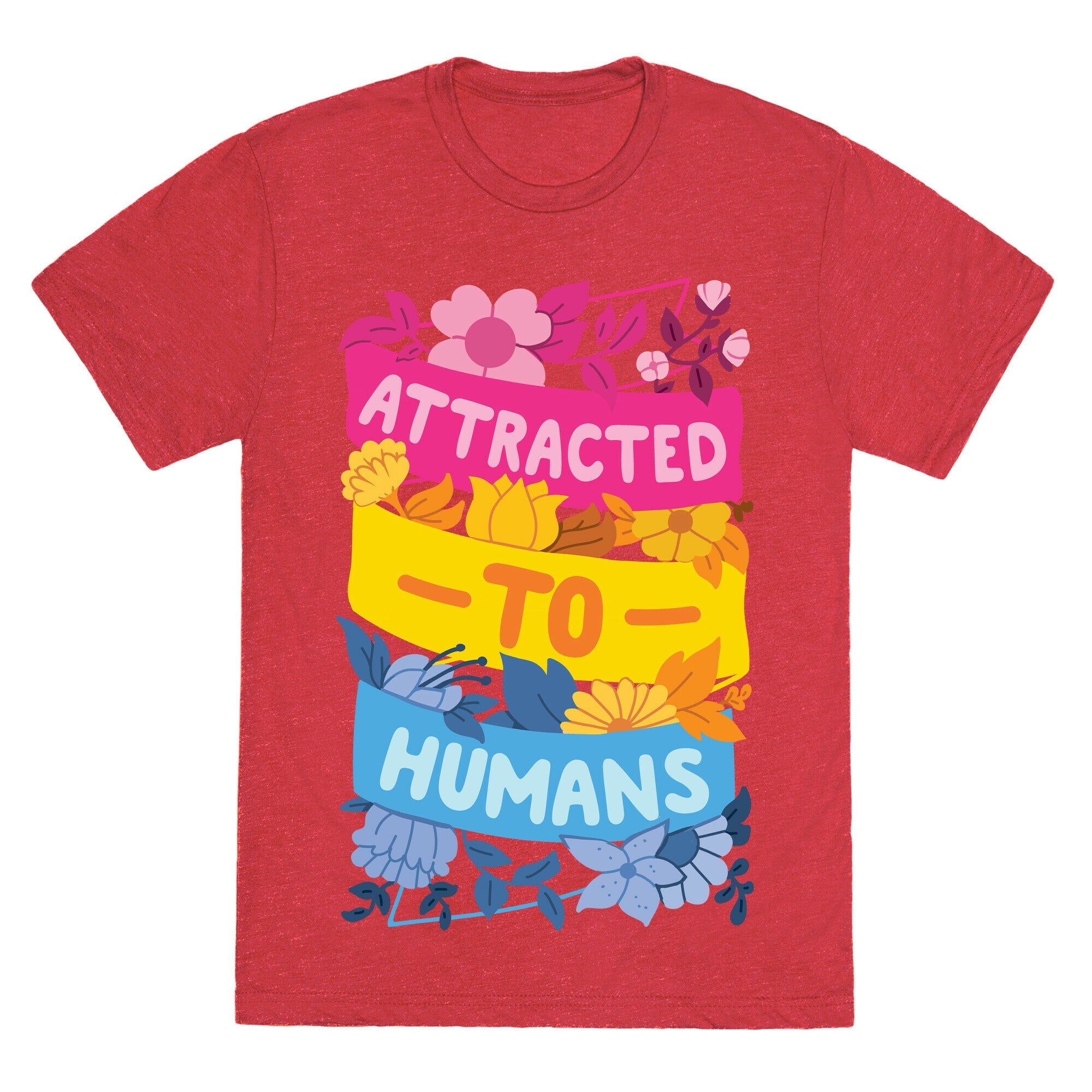 Attracted To Humans Unisex Triblend Tee