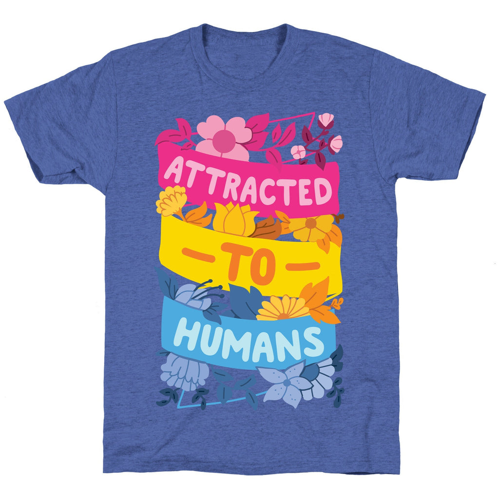 Attracted To Humans Unisex Triblend Tee
