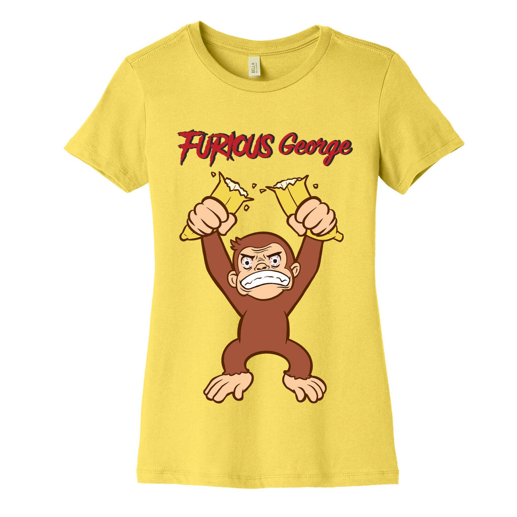 Furious George Women's Cotton Tee Style001