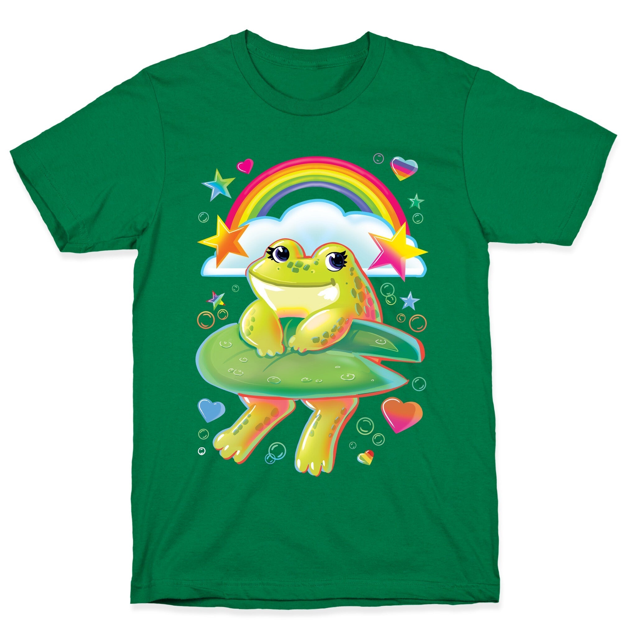 90's Rainbow Frog T-Shirt
