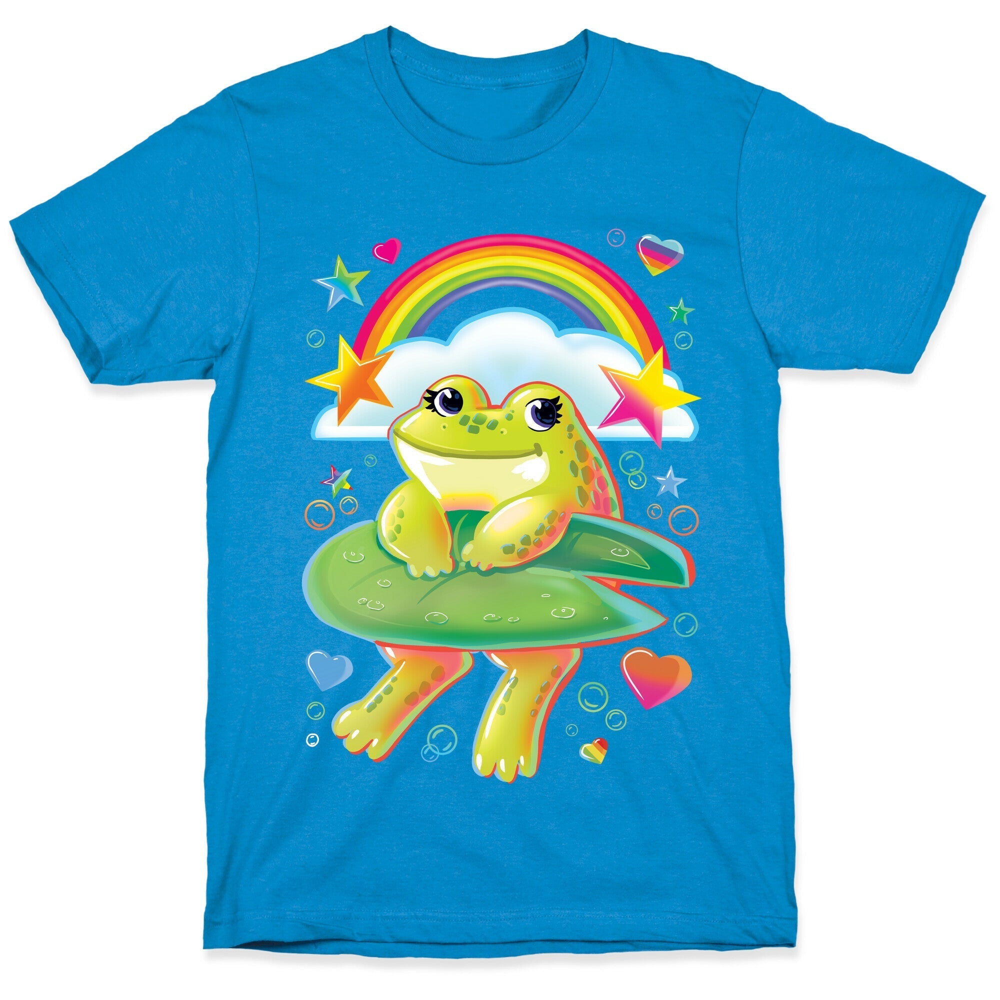 90's Rainbow Frog T-Shirt