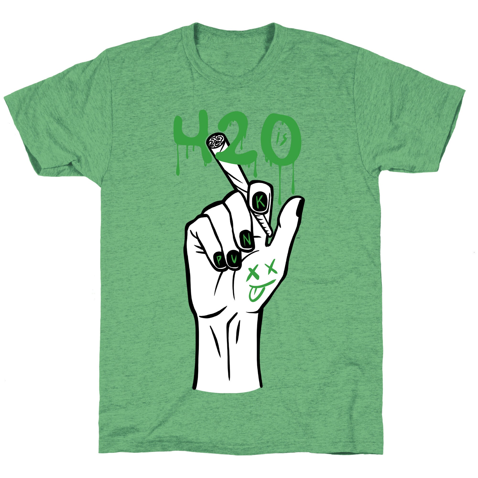 420 Is Punk Unisex Triblend Tee