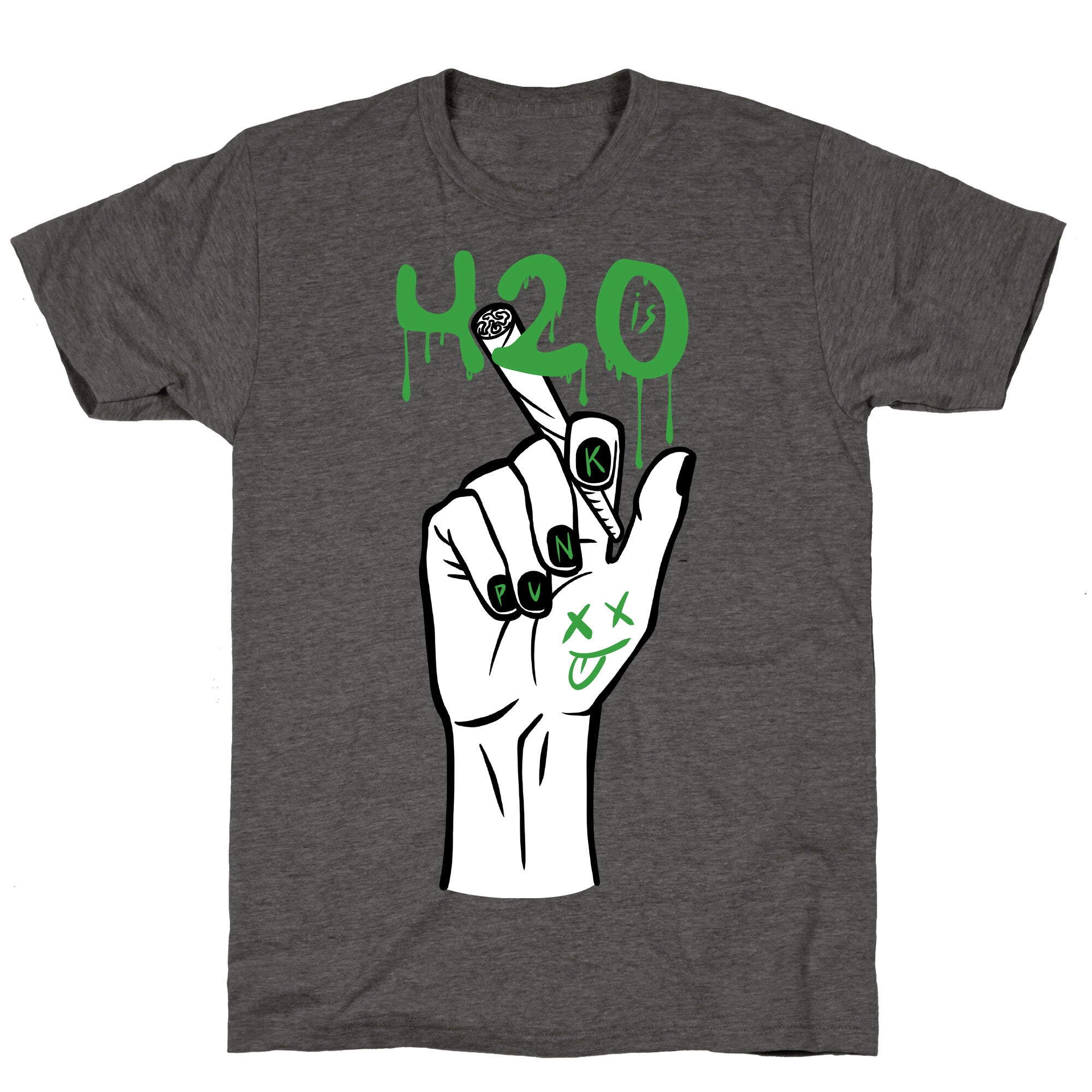 420 Is Punk Unisex Triblend Tee