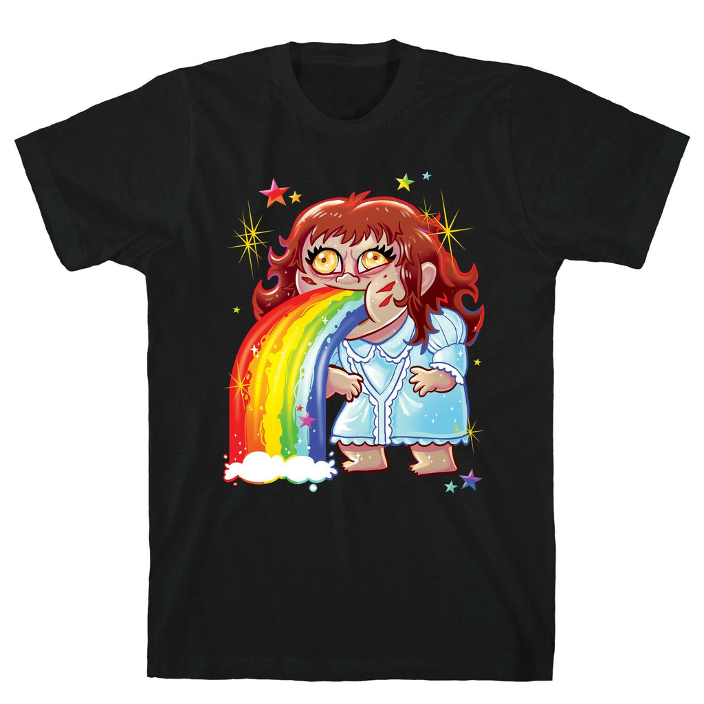 90's Rainbow Barfing Exorcist T-Shirt