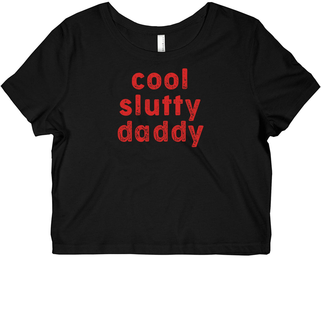 Cool Slutty Daddy Graphic Baby Tee Style001
