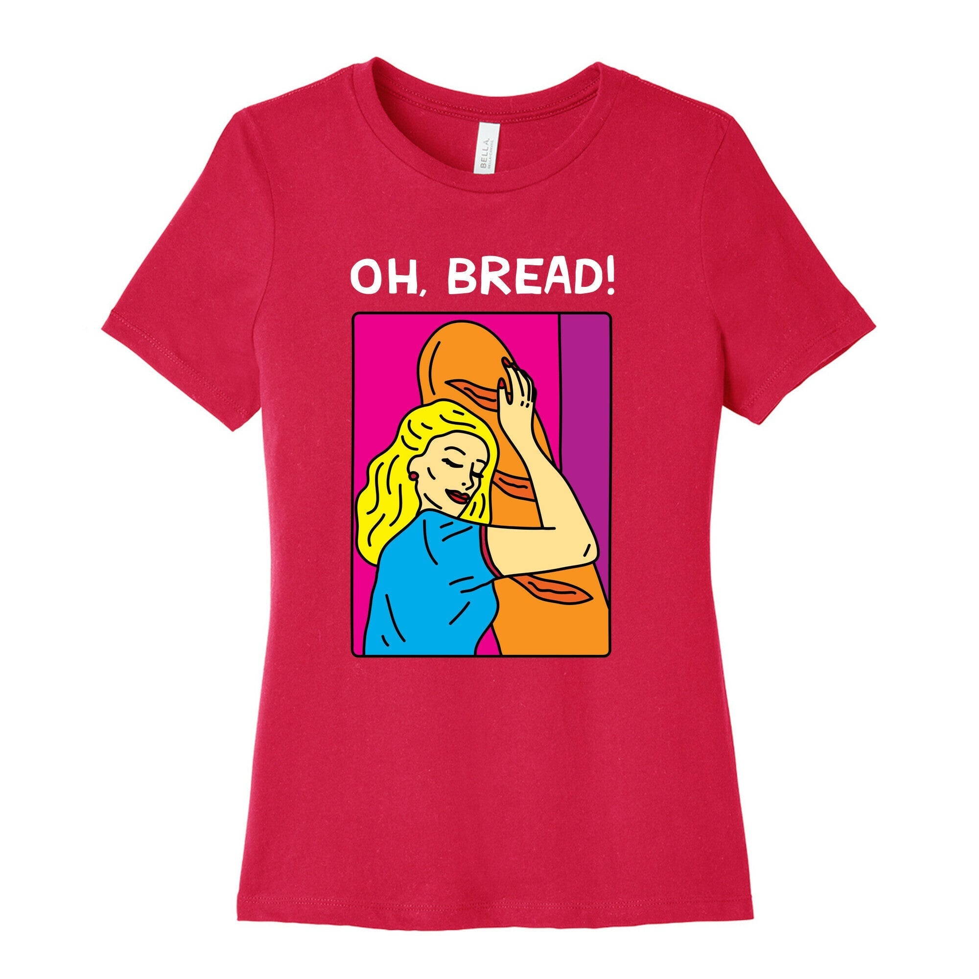 A Bread Love Story Comic  Women's Cotton Tee