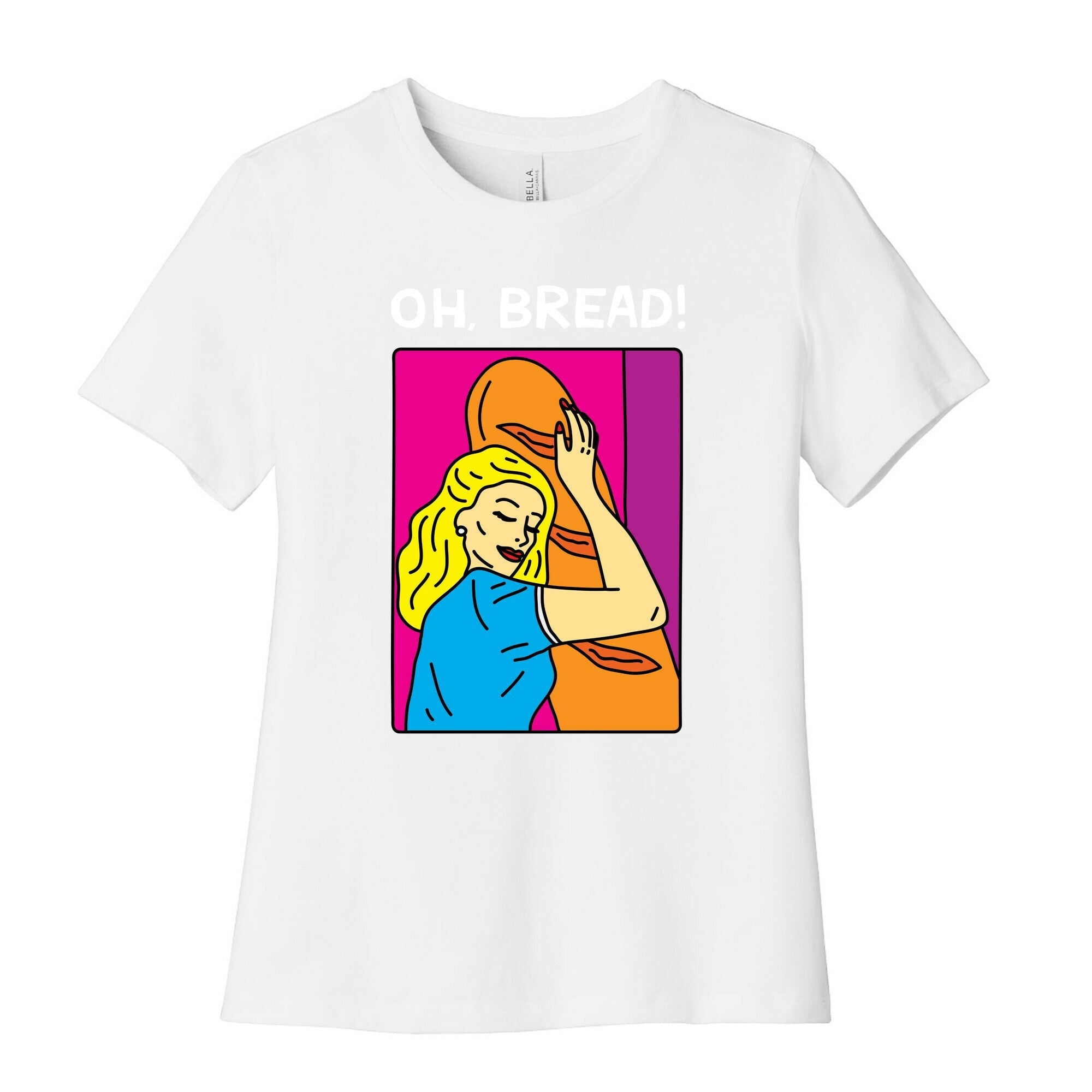 A Bread Love Story Comic  Women's Cotton Tee