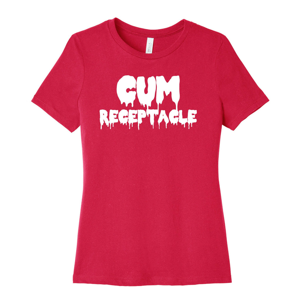 Cum Receptacle Women's Cotton Tee
